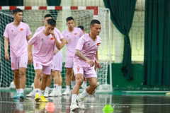 Đội tuyển futsal Việt Nam tập trung chuẩn bị cho Giải vô địch futsal Đông Nam Á 2024. (Nguồn: VFF)