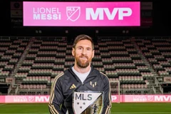 Lionel Messi đã được vinh danh là Cầu thủ xuất sắc nhất trong Giải bóng đá nhà nghề Mỹ. (Nguồn: Mundodeportivo)