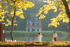 Hà Nội lọt vào top 50 thành phố đẹp nhất thế giới. (Nguồn: TTXVN)