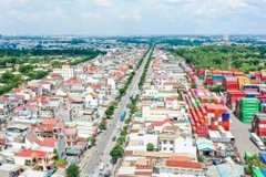 Một góc thành phố Dĩ An, tỉnh Bình Dương. (Nguồn: TTXVN)