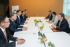 Tổng Giám đốc Chương trình Phát triển Liên hợp quốc (UNDP) Achim Steiner tại cuộc gặp với Tổng Bí thư, Chủ tịch nước Tô Lâm ở New York. (Ảnh: UNDP)