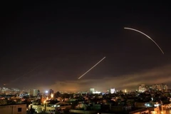 Các vụ nổ xảy ra xung quanh thủ đô Damascus, Syria. (Ảnh: IRNA/TTXVN)