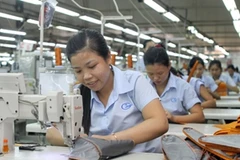 Tỷ lệ lao động nữ đạt 48% trong tổng số việc làm mới trong năm 2012. (Ảnh minh họa. Nguồn: TTXVN)