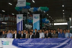 Doosan Infracore khai trương Trung tâm phân phối phụ tùng khu vực Đông Nam Á. (Ảnh: PDC)