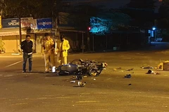 Hiện trường vụ tai nạn. (Nguồn: laodong.vn)