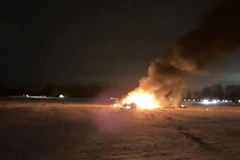 Hiện trường máy bay rơi. (Nguồn: abcnews.go.com)