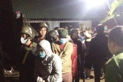 Các con bạc bị bắt gọn. (Nguồn: baobinhdinh.com.vn)