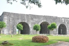 Di sản Văn hóa thế giới Thành nhà Hồ. (Ảnh: Hoa Mai/TTXVN)