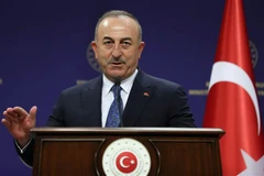 Ngoại trưởng Thổ Nhĩ Kỳ Mevlut Cavusoglu. (Ảnh: AFP/TTXVN)