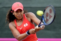 Siêu sao quần vợt Naomi Osaka, người có quốc tịch Nhật Bản và Mỹ, đã chọn quốc tịch Nhật Bản trước khi bước sang tuổi 22 vào năm 2019. (Ảnh: AFP/TTXVN)