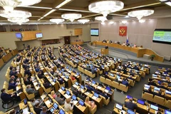 Một phiên họp của Duma Quốc gia ở Moskva, Nga. (Ảnh: AFP/TTXVN)