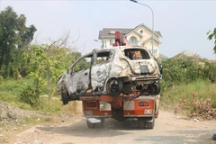 Nghi can giết người, đốt xe tại TP.HCM có thể là người Hàn Quốc