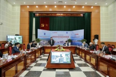 Toàn cảnh Tọa đàm Luật Dầu khí cần mang đặc thù Dầu khí do Báo Lao động tổ chức tháng 11/2021. (Ảnh: Vietnam+)