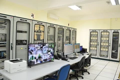 Toàn bộ hệ thống trạm được điều khiển từ xa. (Ảnh: evnhanoi)