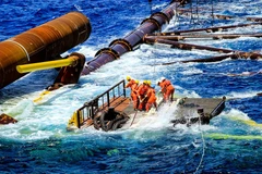 Sửa đổi Luật Dầu khí để tạo ra cơ chế chính sách đồng bộ, tăng cường hiệu lực, hiệu quả trong quản lý nhà nước, loại bỏ rào cản, tạo hành lang pháp lý thuận lợi cho nhà đầu tư. (Ảnh: PV/Vietnam+)