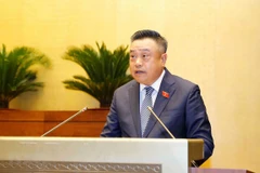 Ông Trần Sỹ Thanh được Bộ Chính trị phân công làm Chủ tịch Ủy ban Nhân dân thành phố Hà Nội. (Ảnh: TTXVN)