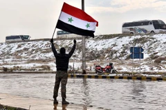 Người dân Aleppo đổ ra đường ăn mừng thành phố được giải phóng