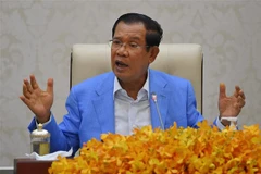 Thủ tướng Campuchia Samdech Techo Hun Sen sẽ chủ trì GMS lần thứ 7, dự kiến diễn ra ngày 9/9/2021 theo hình thức trực tuyến. (Ảnh: AFP/TTXVN)