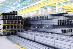 Sản phẩm thép hình chữ H. (Nguồn: baodautu.vn)