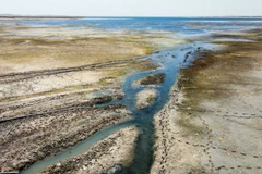 Các nhóm viện trợ nhân đạo và chuyên gia về môi trường đã cảnh báo về nguy cơ xảy ra thảm họa nhân đạo ở miền Đông Bắc Syria, nơi dòng chảy của sông ngày càng bị thu hẹp. (Nguồn: france24.com)