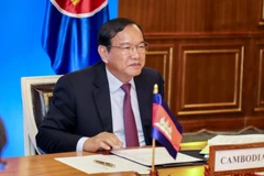 Phó Thủ tướng kiêm Bộ trưởng Ngoại giao và hợp tác quốc tế Campuchia, ông Prak Sokhonn. (Nguồn: foreignpolicywatchdog.com)