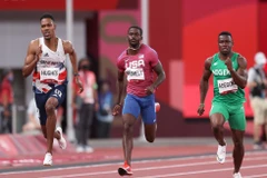 Các vận động viên điền kinh trên đường chạy tại Olympic Tokyo 2020. (Nguồn: independent.co.uk)