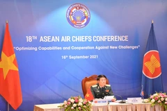 Trung tướng Vũ Văn Kha tham dự Hội nghị Tư lệnh Không quân các nước ASEAN lần thứ 18. (Nguồn: qdnd.vn)