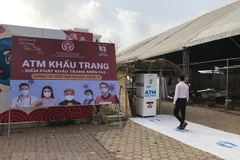 Hải Dương lắp đặt cây ATM khẩu trang miễn phí cho người dân