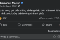 Lãnh đạo nhiều nước gửi lời chúc Tết Nguyên đán bằng tiếng Việt