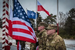 Lực lượng Mỹ tại Ba Lan. (Ảnh: Kafkadesk)