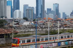 Một góc thủ đô Jakarta. (Ảnh: AFP)