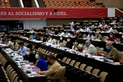 Đại hội toàn quốc lần thứ VIII Đảng Cộng sản Cuba. (Ảnh: AFP/TTXVN)
