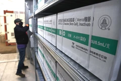 Hungary tiếp nhận vắcxin từ Sinopharm. (Ảnh: Hungary Today)