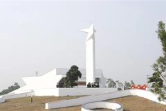 Khu lưu niệm chiến thắng Vườn Gòn-Đá Bàn. (Ảnh: Đặng Tuấn/TTXVN)