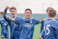 Andrej Nguyễn được triệu tập vào đội U18 Séc.