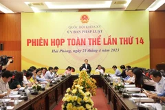Toàn cảnh Phiên họp toàn thể lần thứ 14. (Ảnh: Minh Huệ/TTXVN)