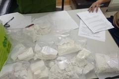 Tang vật một vụ án. (Ảnh: Huy Hoàng/TTXVN phát)