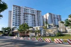 Dự án chung cư Hacom Galacity tại khu đô thị mới Đông Bắc, thành phố Phan Rang-Tháp Chàm (Ninh Thuận). (Ảnh: Nguyễn Thành/TTXVN)