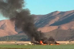 Máy bay chiến đấu Mỹ gặp nạn ở California, 1 người thiệt mạng