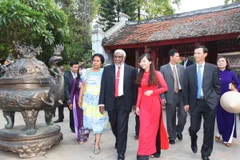 Chủ tịch nước Trương Tấn Sang tiếp Thủ tướng Vanuatu 