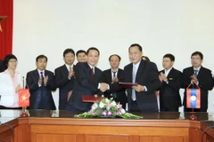 Cơ quan thông tấn quốc gia Việt Nam-Lào tăng cường hợp tác