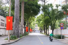 Đường Nguyễn Du, Quận 1. (Ảnh: Thanh Vũ/TXVN)