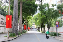 Đường Nguyễn Du, Quận 1. (Ảnh: Thanh Vũ/TXVN)