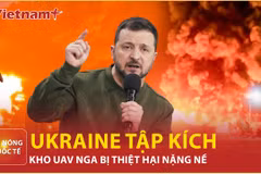 Ukraine giáng đòn tập kích, phá tan tành kho chứa UAV Shahed của Nga ở Krasnodar