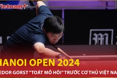 Hanoi Open 2024: Cơ thủ 'số má’ thế giới ‘toát mồ hôi’ trước Nguyễn Hoàng Phong