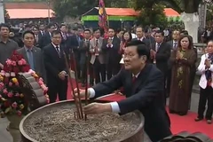 [Video] Chủ tịch nước dự lễ kỷ niệm khởi nghĩa Hai Bà Trưng