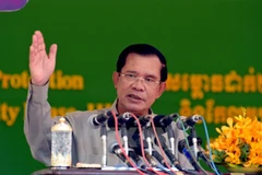 Thủ tướng Campuchia Hun Sen. (Ảnh: THX/TTXVN)