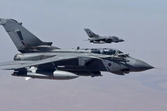 Máy bay của Anh không kích tại Iraq. (Nguồn: itv.com)