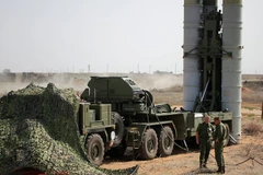 Hệ thống phòng thủ tên lửa S-400 Triumf. (Nguồn: Sputnik)