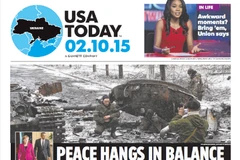 Báo phương Tây đăng bản đồ Ukraine không có bán đảo Crimea